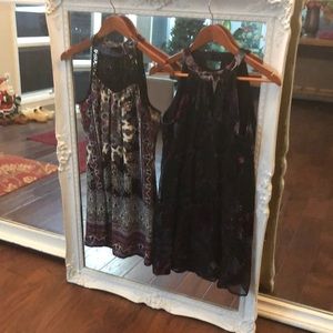 Lot- 2 Juniors dresses, As U Wish and Exhilaration.  Size Small